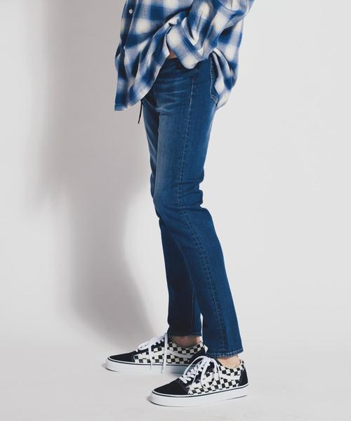 MONKEY TIME（モンキータイム）の「【店舗限定】＜monkey time＞ SHAVING ST DENIM JGGS/スキニーデニム（デニムパンツ・メンズ・ネイビー/ライトブルー/コバルトブルー・SMALL/MEDIUM/X-LARGE/LARGE）」の6枚目の写真