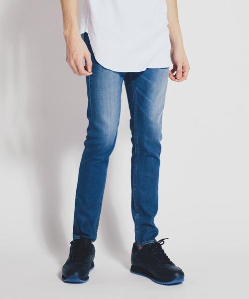 MONKEY TIME（モンキータイム）の「【店舗限定】＜monkey time＞ SHAVING ST DENIM JGGS/スキニーデニム（デニムパンツ・メンズ・ネイビー/ライトブルー/コバルトブルー・SMALL/MEDIUM/X-LARGE/LARGE）」の15枚目の写真