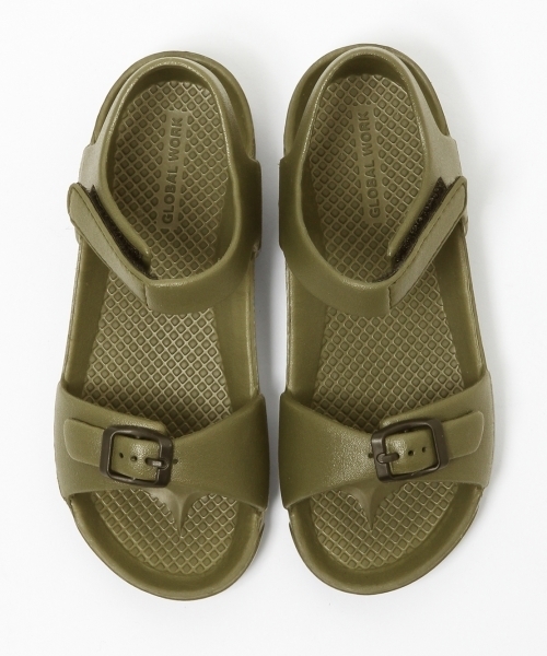 GLOBAL WORK（グローバルワーク）の「【キッズ】EVAコンフォートサンダル/778525（サンダル・キッズ・ピンク/ブラック/カーキ/イエロー・16cm/17cm/18cm/19cm/20cm/21cm）」の3枚目の写真