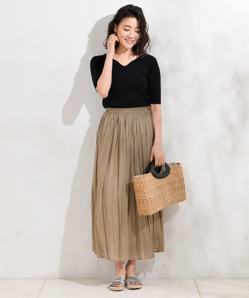 RIVE DROITE（リヴドロワ）の「バクアンクリ手バッグ（かごバッグ・レディース・イエロー/ブラック・FREE）」の4枚目の写真