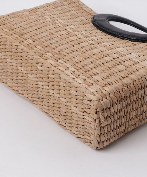 RIVE DROITE（リヴドロワ）の「バクアンクリ手バッグ（かごバッグ・レディース・イエロー/ブラック・FREE）」の7枚目の写真