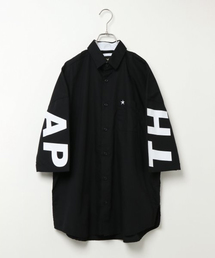 バックロゴビッグシャツ