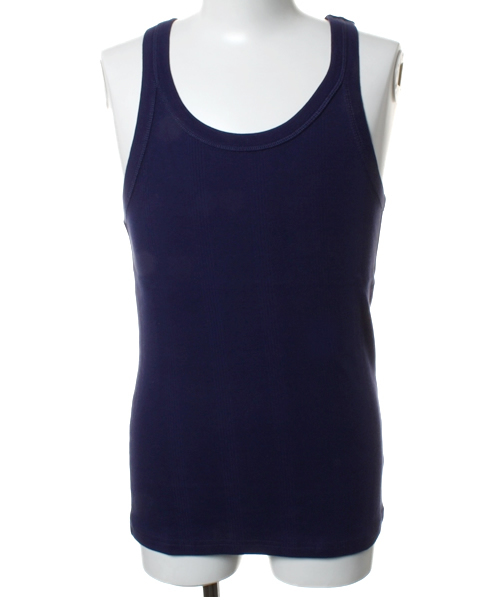 WEGO（ウィゴー）の「WEGO/フライステレコタンクトップ（無地）（タンクトップ・メンズ・ホワイト/ブラック/杢グレー/ネイビー/イエロー/レッド・MEDIUM/LARGE）」の5枚目の写真