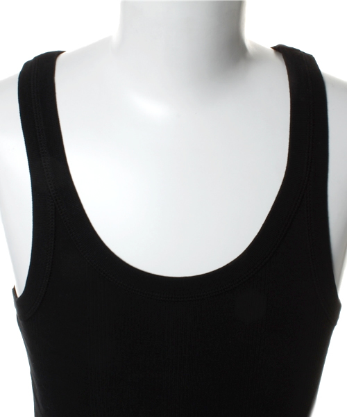 WEGO（ウィゴー）の「WEGO/フライステレコタンクトップ（無地）（タンクトップ・メンズ・ホワイト/ブラック/杢グレー/ネイビー/イエロー/レッド・MEDIUM/LARGE）」の9枚目の写真