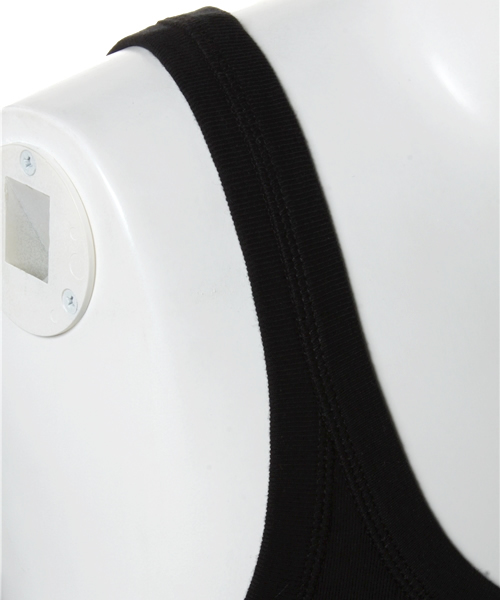 WEGO（ウィゴー）の「WEGO/フライステレコタンクトップ（無地）（タンクトップ・メンズ・ホワイト/ブラック/杢グレー/ネイビー/イエロー/レッド・MEDIUM/LARGE）」の10枚目の写真