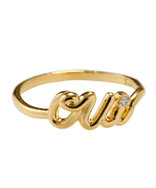 MILKFED.（ミルクフェド）の「MＦ×Dear  RING SET（リング・レディース・ゴールド・7/9/11）」の2枚目の写真