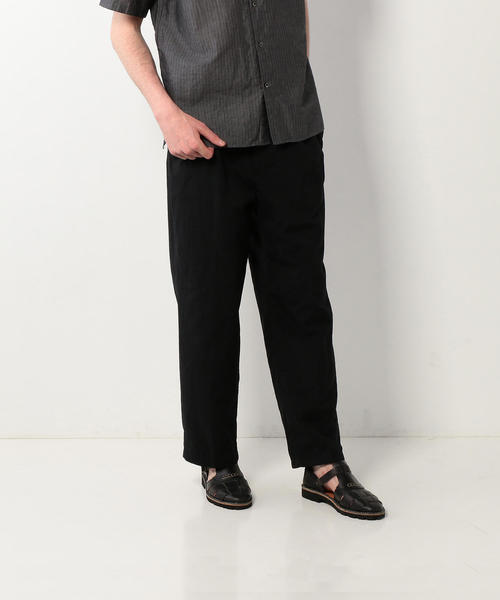 Steven Alan（スティーブンアラン）の「＜Steven Alan＞ O/D NYLON OX SUPER BAGGY TAPERED/パンツ ◆（その他パンツ・メンズ・ネイビー/ダークブラウン/ブラック・LARGE/SMALL/MEDIUM/X-LARGE）」の4枚目の写真