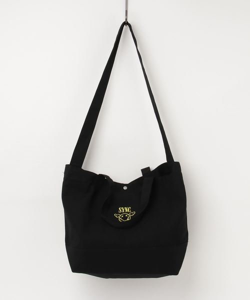 Sync.(スィンク)の「Sync.【D*FACE】2WAY TOTE BAG "FLYING SMILE"(トートバッグ・メンズ・その他・FREE)」の1枚目の写真