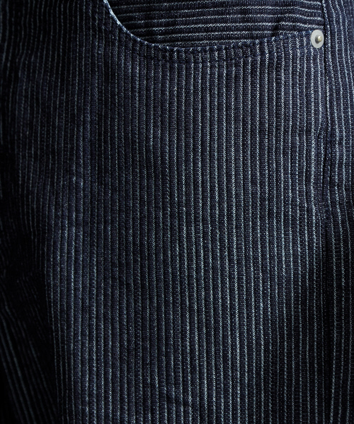 5351 POUR LES HOMMES（ゴーサンゴーイチプールオム）の「コールワイドデニムパンツ（その他パンツ・メンズ・インディゴブルー・44/46/48）」の6枚目の写真