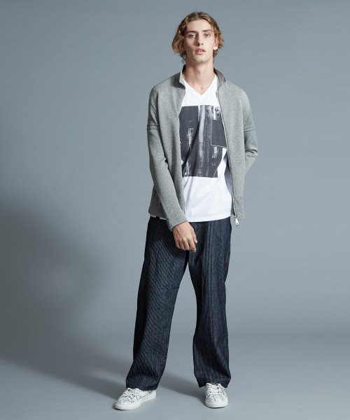 5351 POUR LES HOMMES（ゴーサンゴーイチプールオム）の「コールワイドデニムパンツ（その他パンツ・メンズ・インディゴブルー・44/46/48）」の3枚目の写真