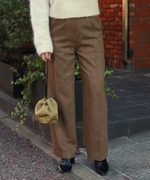 TODAYFUL | ツイードテーパードパンツ(その他パンツ)