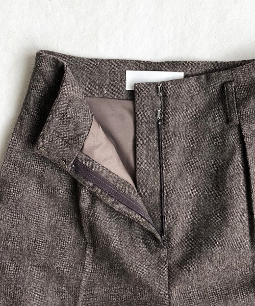TODAYFUL（トゥデイフル）の「ツイードテーパードパンツ（その他パンツ・レディース・ブラウン/ネイビー・36inch/38inch）」の12枚目の写真