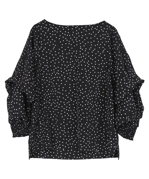 UR'S（ユアーズ）の「2WAYｽﾘｰﾌﾞﾌﾞﾗｳｽ（シャツ/ブラウス・レディース・アイボリー/ブラック/ライトブラウン/ワイン/ライトグレー/ブラック系その他/ベージュ/ライトグリーン/グレイッシュベージュ/ホワイト系その他・S/M/L）」の11枚目の写真