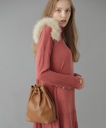 JILL STUART | ◆ソニアレザー巾着ショルダーバッグ(ショルダーバッグ)