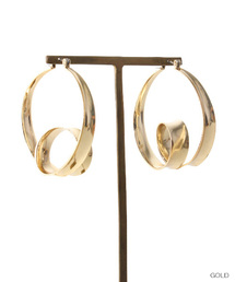 RANDA | ダブルサークルピアス(ピアス（両耳用）)