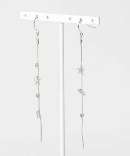 flower（フラワー）の「フラワートゥインクルピアス（ピアス（両耳用）・レディース・その他/シルバー・FREE）」の5枚目の写真