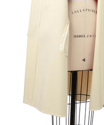 drawer ドゥロワー ウール　ケヌキ　カシミヤ 混　ノーカラー コート 37988782_b_02_215.jpg