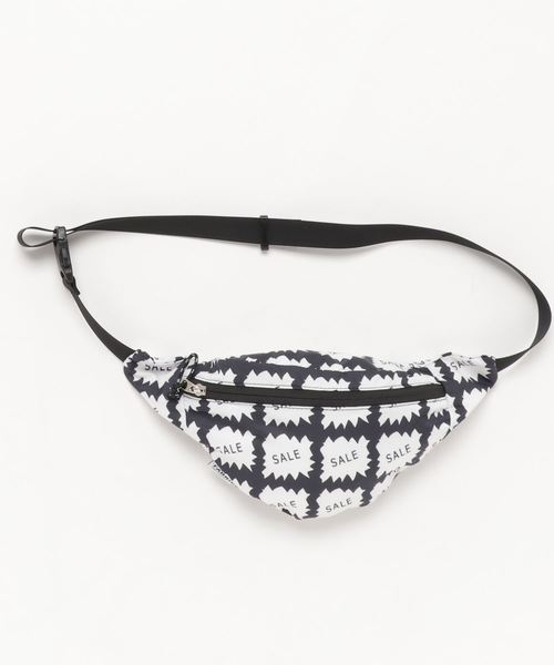 FABRICK Masanao Hirayama WAIST BAG BLK/WHT(ボディバッグ/ウエストポーチ)|FABRICK(ファブリック)