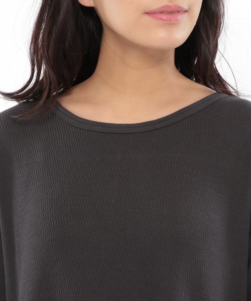ハニカムワッフルTワンピース / LAKOLE ハニカムワッフルTワンピース / LAKOLE