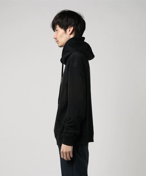 KANGOL(カンゴール)の「別注 KANGOL カンゴール ワイドシルエットパーカー(パーカー・メンズ・ホワイト/ブラック/ベージュ・M/L)」の4枚目の写真