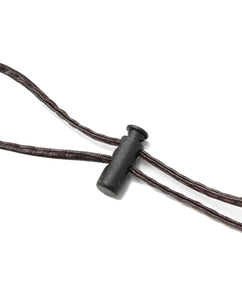 14+（イチヨンプラス）の「紐付きポリジュートUVハット（ハット・レディース・ピンク/ブラック/ブラウン/グレー/ベージュ/ダークブラウン/アッシュブラウン/パープル/グリーン/オフホワイト/ネイビー・FREE/LARGE/MEDIUM）」の18枚目の写真