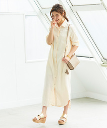 ワンピース ドレス ホワイト 白色系 リネン 麻 ファッション通販 Zozotown