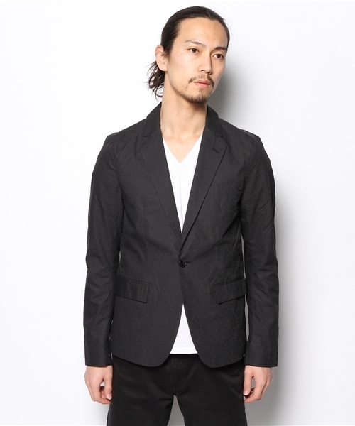 Lui's(ルイス)の「Lui's 柄ジャケット(テーラードジャケット・メンズ・ネイビー/ブラック・SMALL/MEDIUM)」の12枚目の写真