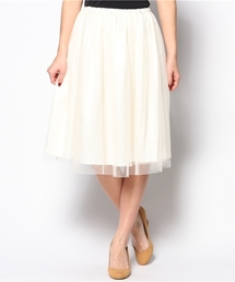 DISCOAT | 【Discoat】チュール膝下スカート(スカート)
