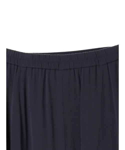 YECCA VECCA(イェッカヴェッカ)の「リヨセル裾スリットマキシ丈スカート ●(スカート・レディース・ベージュ/ネイビー/ブラウン/イエロー・FREE)」の11枚目の写真