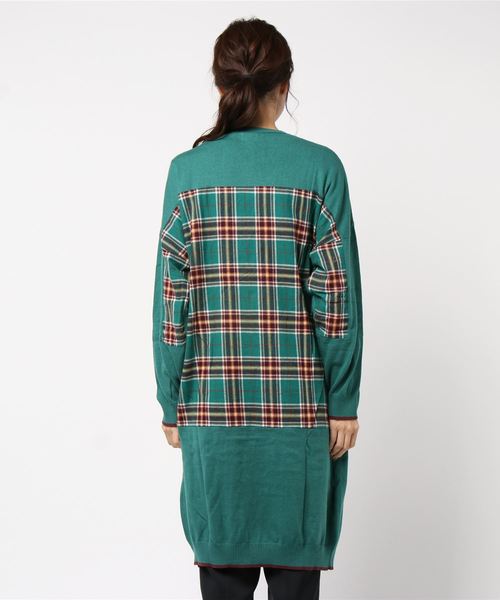 FRAPBOIS（フラボア）の「ネルニット（カーディガン/ボレロ・レディース・ブラウン系その他/グリーン系その他・1）」の5枚目の写真