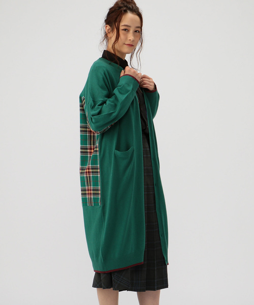 FRAPBOIS（フラボア）の「ネルニット（カーディガン/ボレロ・レディース・ブラウン系その他/グリーン系その他・1）」の2枚目の写真