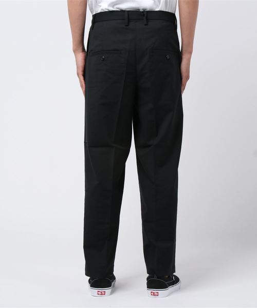 Magine(マージン)の「【Magine】T/R TWILLSTRETCH 1TUCK WIDE CROPPED PANTS:T/R ツイル ストレッチ ワンタック ワイド クロップドパンツ(スラックス・メンズ・ブラック/ベージュ/ネイビー・44/46/48)」の5枚目の写真