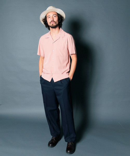 Magine(マージン)の「【Magine】T/R TWILLSTRETCH 1TUCK WIDE CROPPED PANTS:T/R ツイル ストレッチ ワンタック ワイド クロップドパンツ(スラックス・メンズ・ブラック/ベージュ/ネイビー・44/46/48)」の8枚目の写真