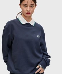 FRED PERRY(tbhy[)Crew Neck Sweatshirt^tbhy[XEFbg(XEFbg)