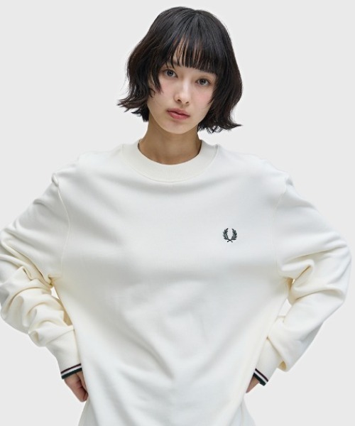 セール】Crew Neck Sweatshirt／フレッドペリースウェットシャツ
