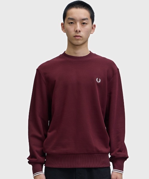 フレッドペリー　スウェット Hooded Zip Through Sweatshirt(S 198：BLACK): | FRED PERRY JAPAN