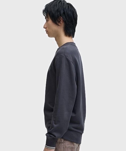 フレッドペリー スウェット Half Zip Sweatshirt(S 102：BLACK): | FRED PERRY JAPAN | フレッド