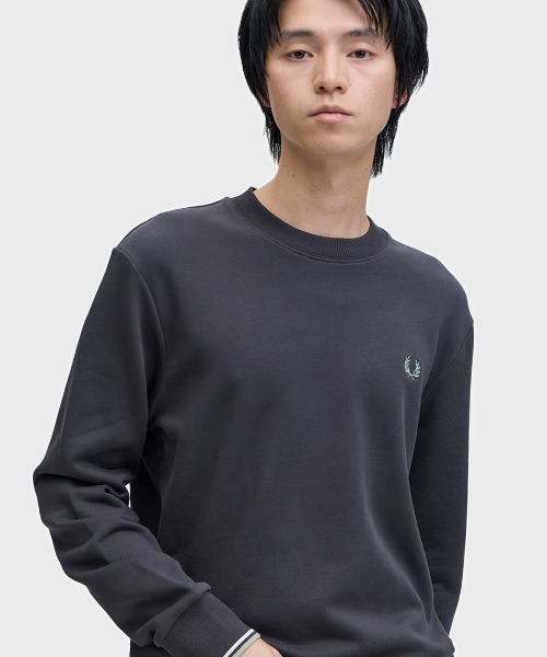 新色先行予約受付中／Crew Neck Sweatshirt／フレッドペリースウェット