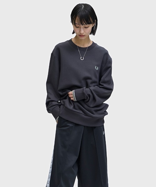 Crew Neck Sweatshirt／フレッドペリースウェットシャツ（スウェット