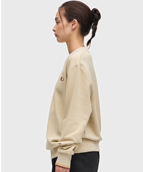 【セール】Crew Neck Sweatshirt／フレッドペリースウェット（スウェット）｜FRED PERRY（フレッドペリー）