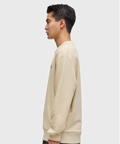【セール】Crew Neck Sweatshirt／フレッドペリースウェット（スウェット）｜FRED PERRY（フレッドペリー）