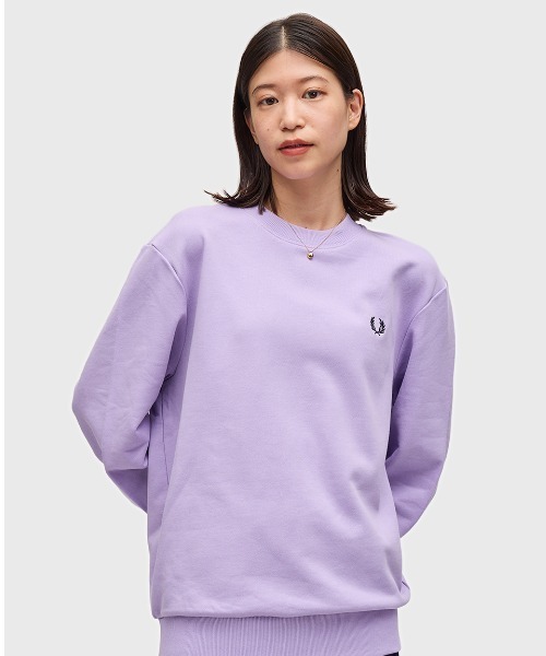 【セール】Crew Neck Sweatshirt／フレッドペリースウェット（スウェット）｜FRED PERRY（フレッドペリー）