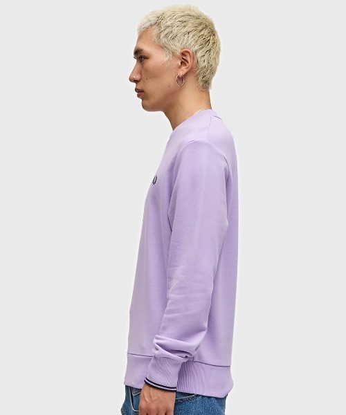 【セール】Crew Neck Sweatshirt／フレッドペリースウェット（スウェット）｜FRED PERRY（フレッドペリー）