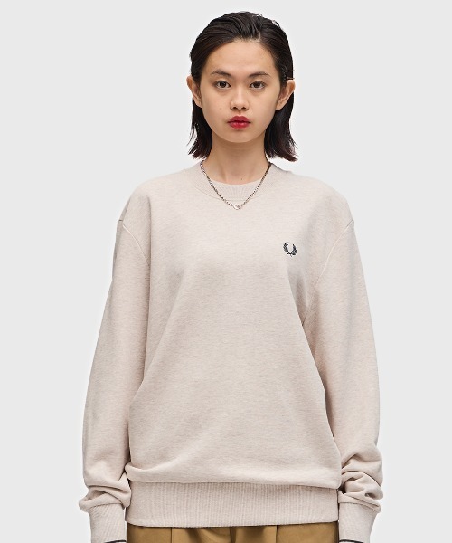 【セール】Crew Neck Sweatshirt／フレッドペリースウェット（スウェット）｜FRED PERRY（フレッドペリー）