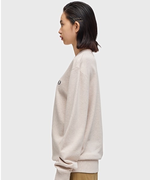 【セール】Crew Neck Sweatshirt／フレッドペリースウェット（スウェット）｜FRED PERRY（フレッドペリー）