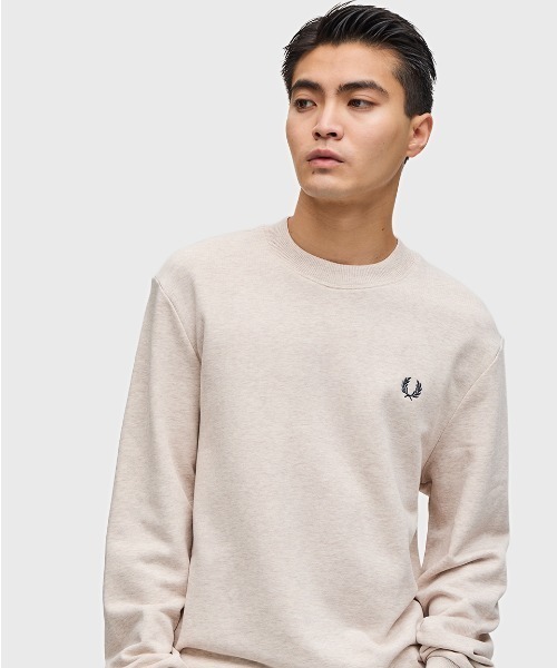 【セール】Crew Neck Sweatshirt／フレッドペリースウェット（スウェット）｜FRED PERRY（フレッドペリー）