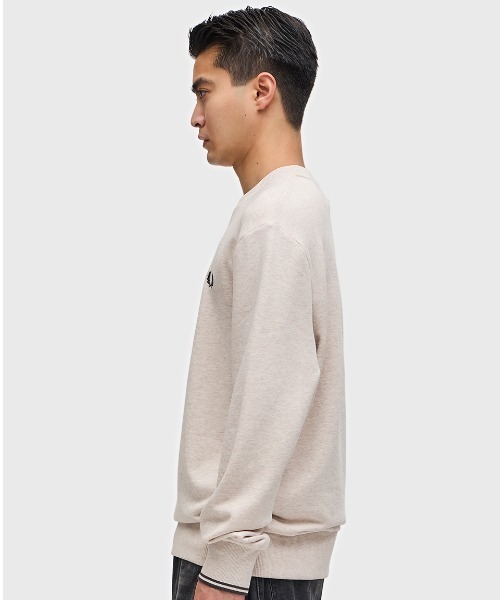 【セール】Crew Neck Sweatshirt／フレッドペリースウェット（スウェット）｜FRED PERRY（フレッドペリー）