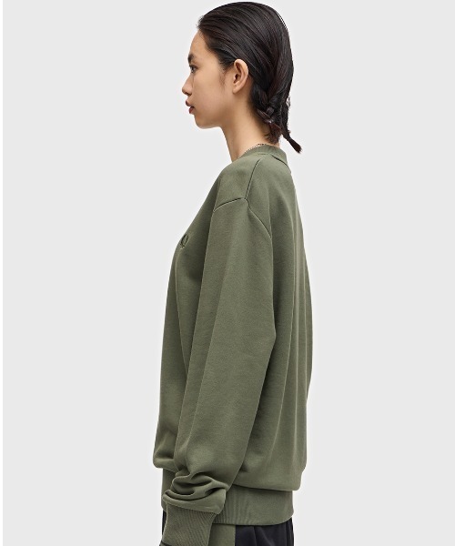 【セール】Crew Neck Sweatshirt／フレッドペリースウェット（スウェット）｜FRED PERRY（フレッドペリー）