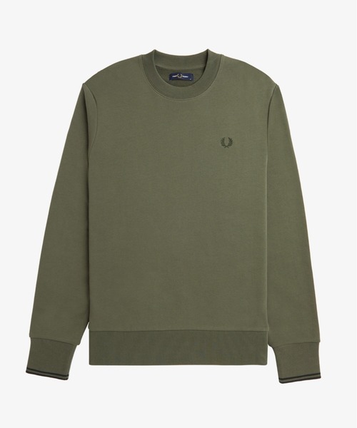 【セール】Crew Neck Sweatshirt／フレッドペリースウェット（スウェット）｜FRED PERRY（フレッドペリー）