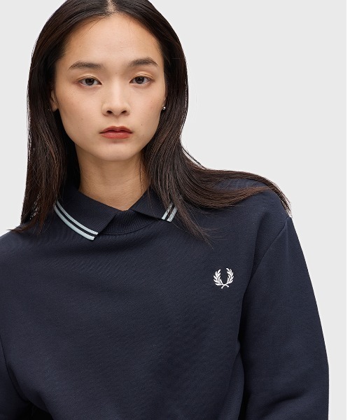 【セール】Crew Neck Sweatshirt／フレッドペリースウェット（スウェット）｜FRED PERRY（フレッドペリー）